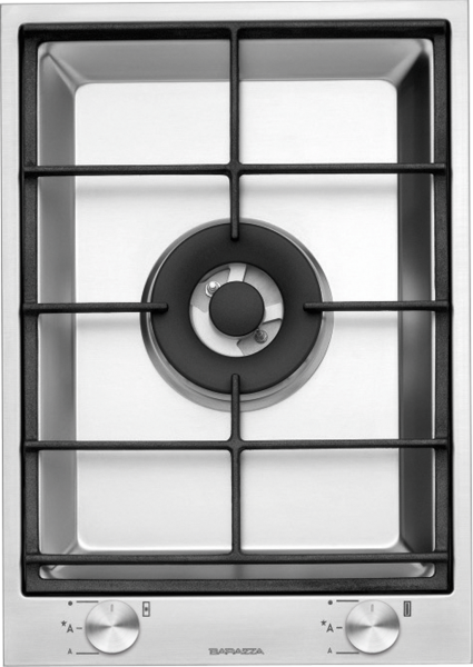 Barazza Ankastre Paslanmaz Çelik 1 Vog Göz 36 cm Ocak 1PBF1 - 1