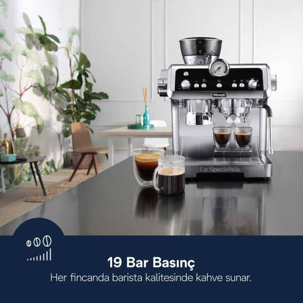 Delonghi Manuel Barista Tipi Espresso Makinesi EC9335.R - 4