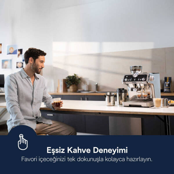 Delonghi Manuel Barista Tipi Espresso Makinesi EC9335.R - 5