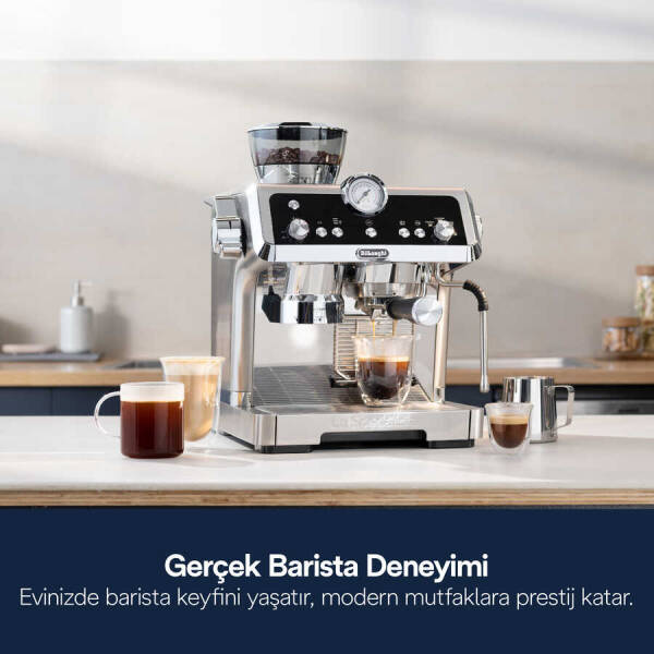 Delonghi Manuel Barista Tipi Espresso Makinesi EC9335.R - 6