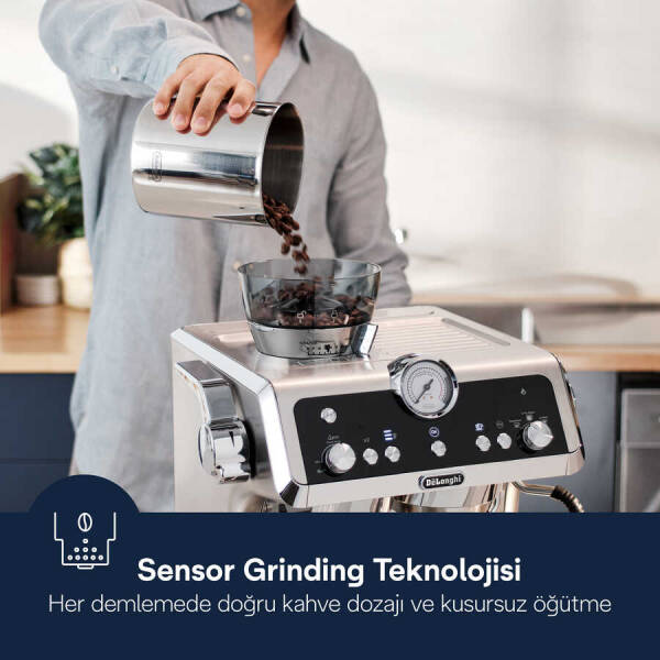Delonghi Manuel Barista Tipi Espresso Makinesi EC9335.R - 7