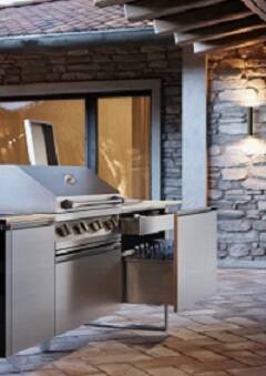 Steel Cucine Gea Brenta Outdoor Eviye ve Barbekülü Mutfak T-28 L-N - 2